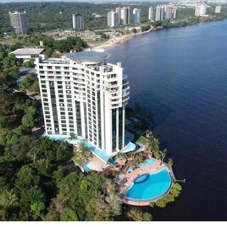 Flat No Condominio Do Edificio Tropical Executive E Residence Com Vista Para O Rio Manaus Buitenkant foto