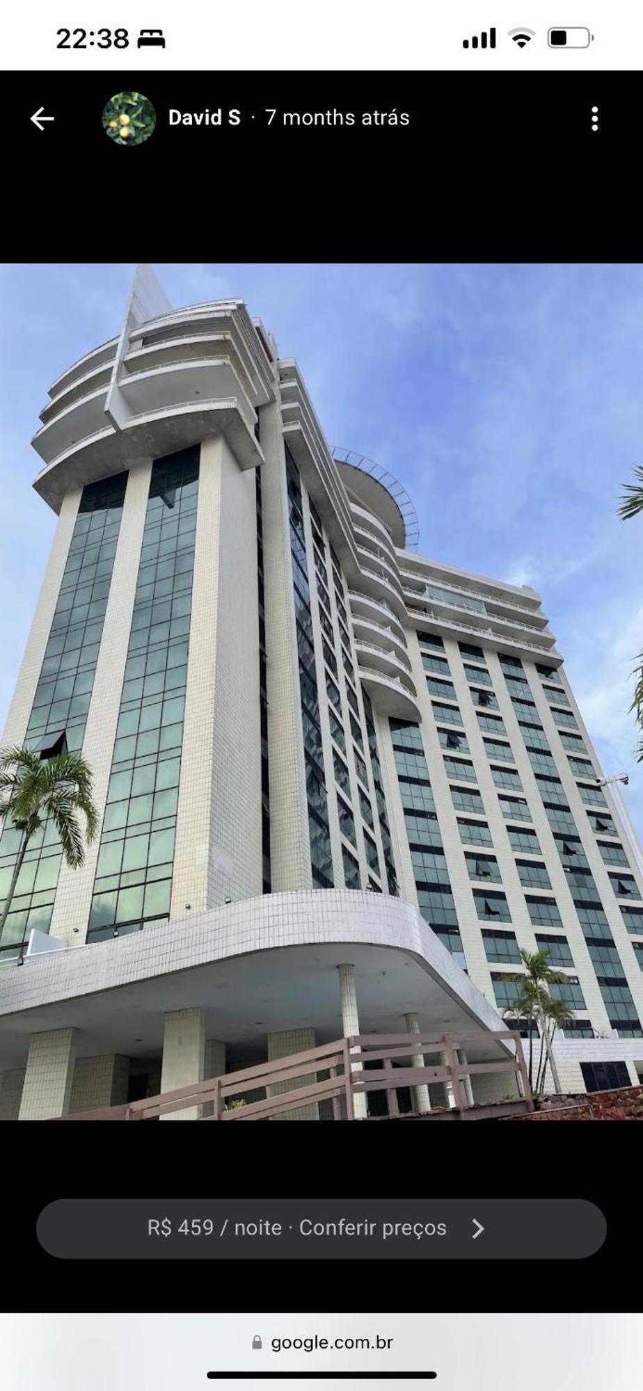 Flat No Condominio Do Edificio Tropical Executive E Residence Com Vista Para O Rio Manaus Buitenkant foto