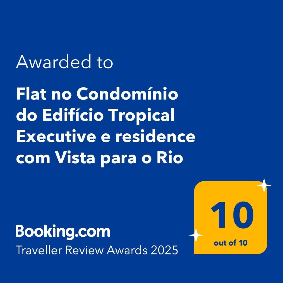Flat No Condominio Do Edificio Tropical Executive E Residence Com Vista Para O Rio Manaus Buitenkant foto